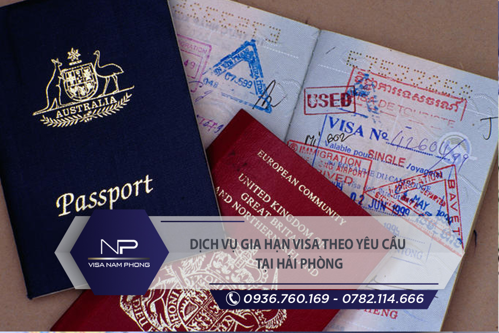 Dịch vụ gia hạn visa theo yêu cầu tại Hồng Bàng Hải Phòng