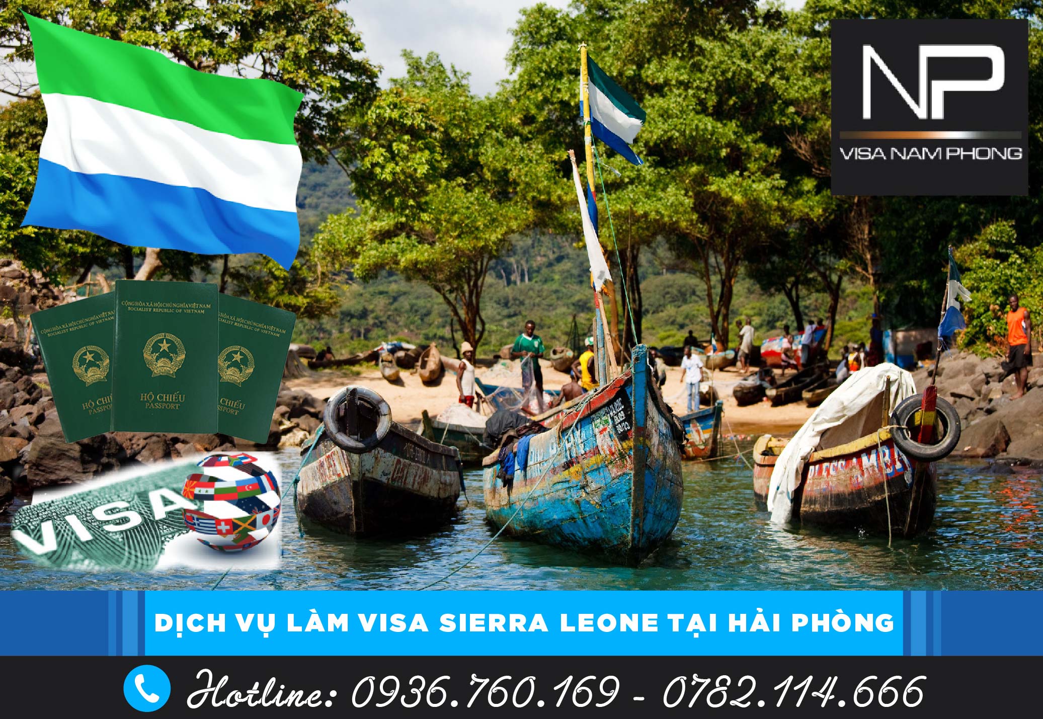 Dịch vụ làm visa Sierra Leone tại Hải Phòng