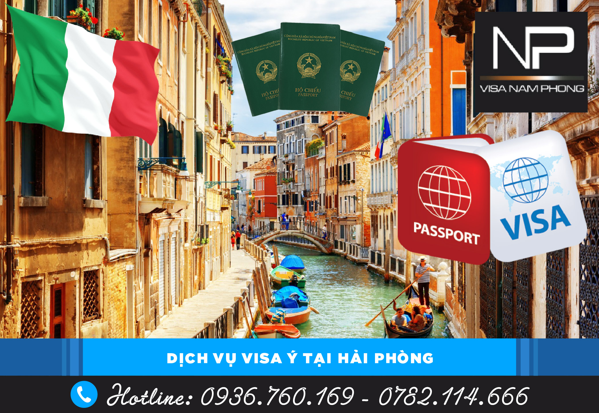 Dịch vụ visa Ý tại Hải Phòng