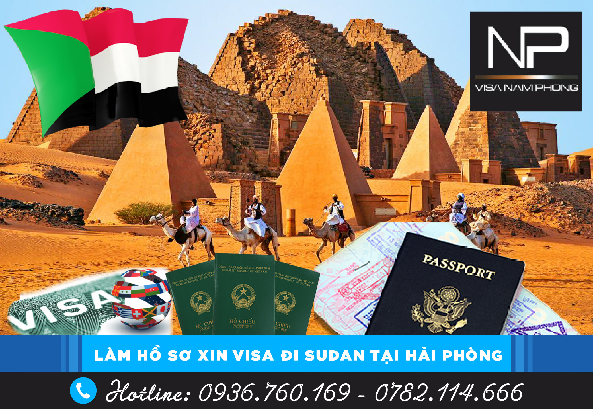 LÀM HỒ SƠ VISA ĐI SUDAN TẠI HẢI PHÒNG