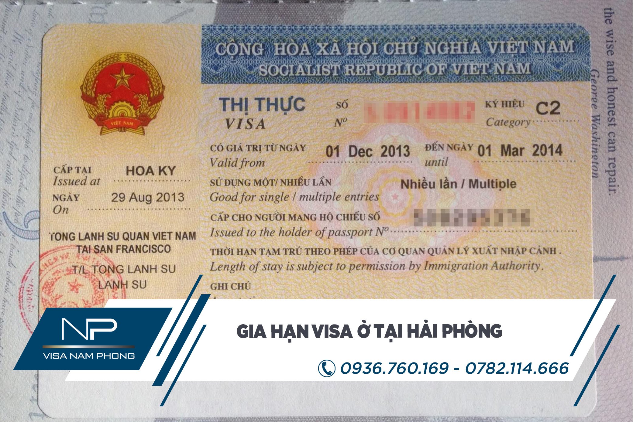 Dịch vụ Gia hạn visa ở tại Hải Phòng