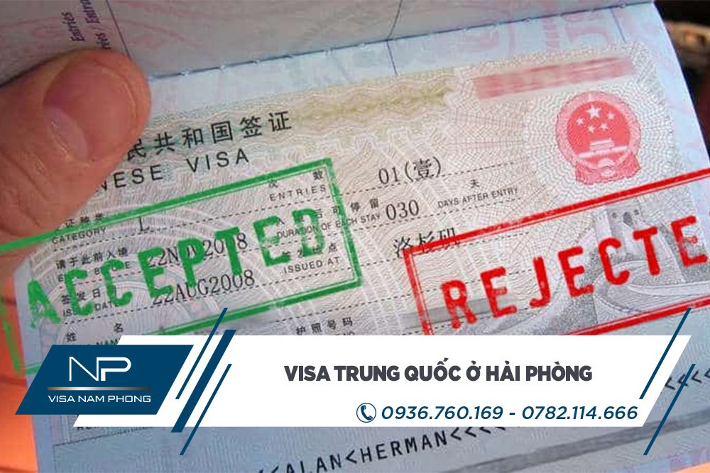 Thủ tục xin visa Trung Quốc ở Hải Phòng