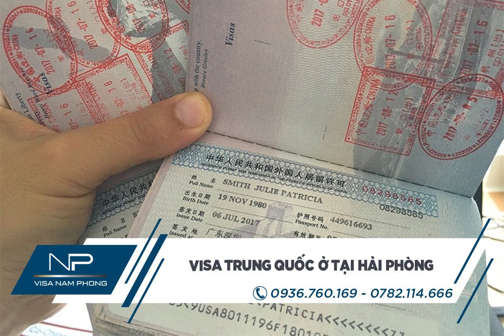 Thủ tục xin visa Trung Quốc ở tại Hải Phòng