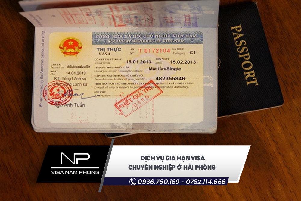 Dịch vụ gia hạn visa chuyên nghiệp ở Hải Phòng