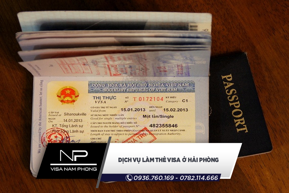 Dịch vụ làm thẻ visa Hải Phòng