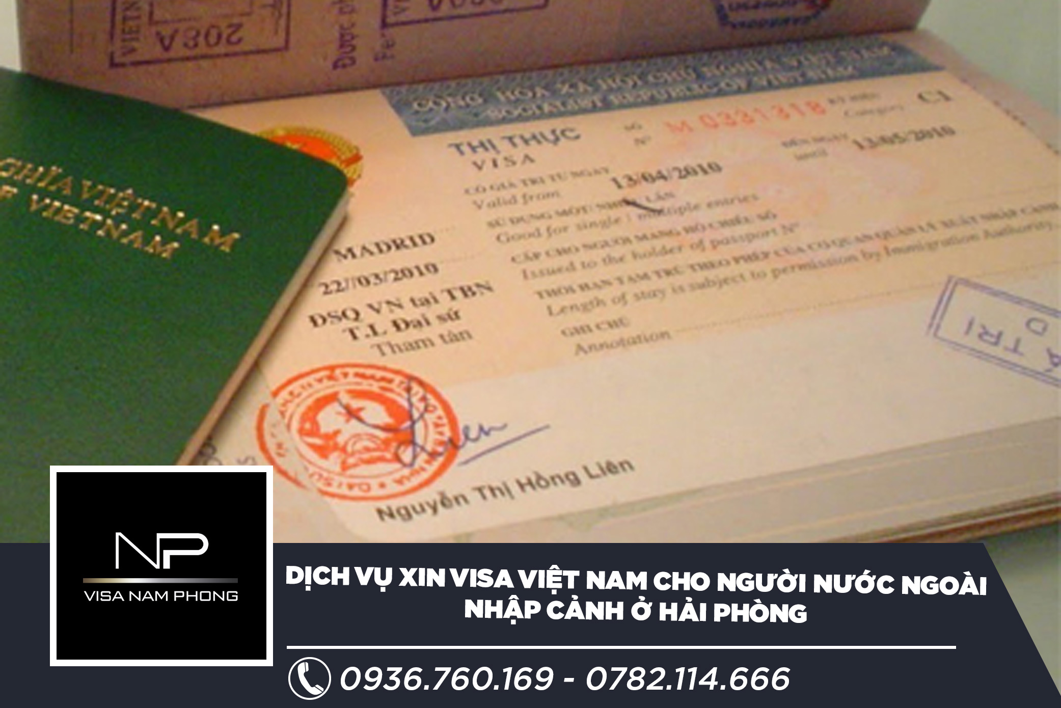 Dịch vụ xin visa Việt Nam cho người nước ngoài nhập cảnh ở Hải Phòng