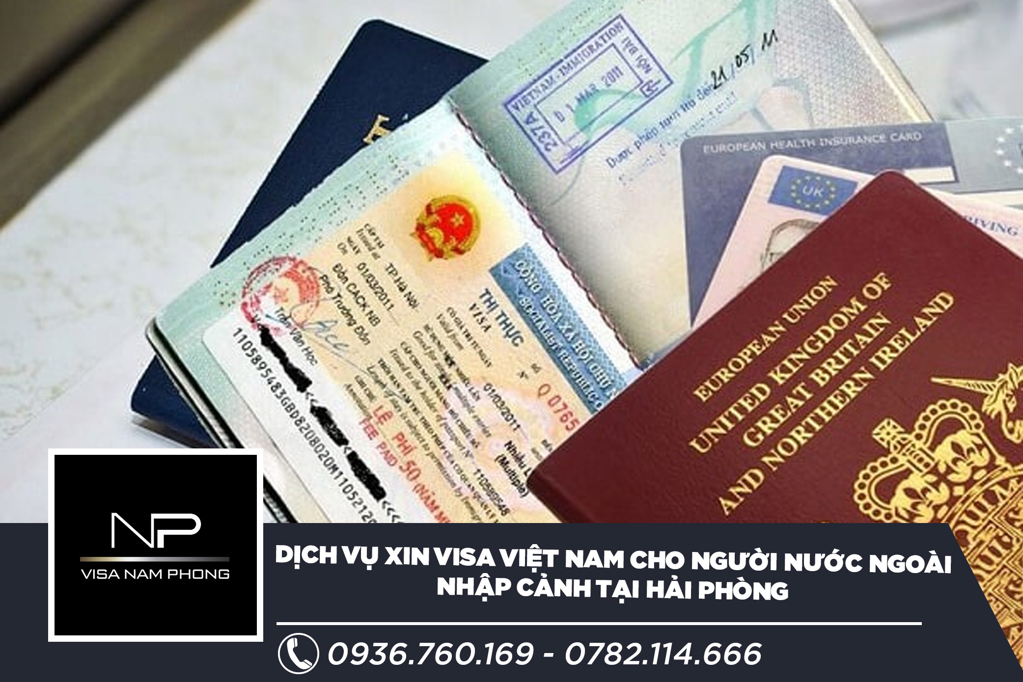 Dịch vụ xin visa Việt Nam cho người nước ngoài nhập cảnh tại Hải Phòng