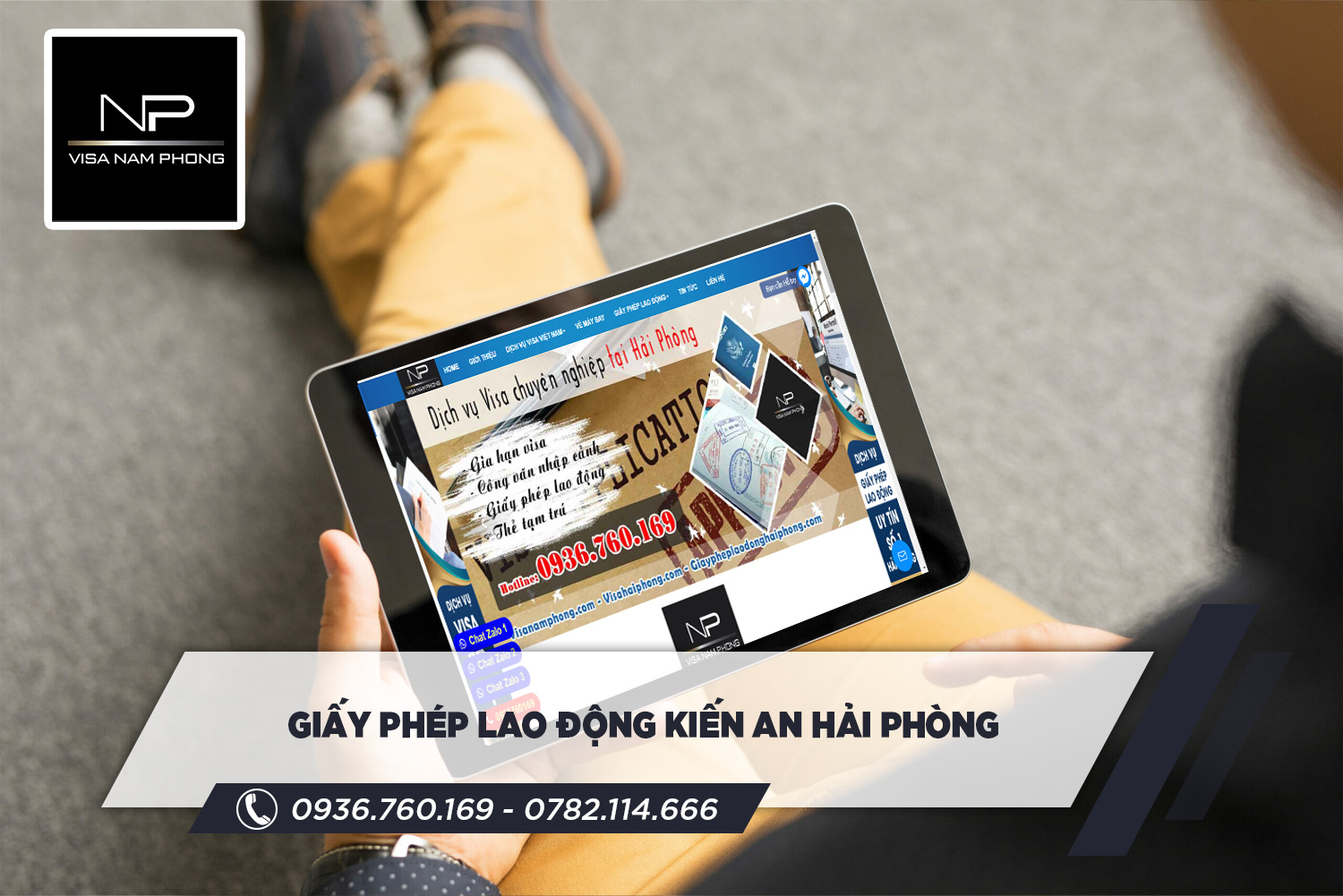 Giấy phép lao động Kiến An Hải Phòng