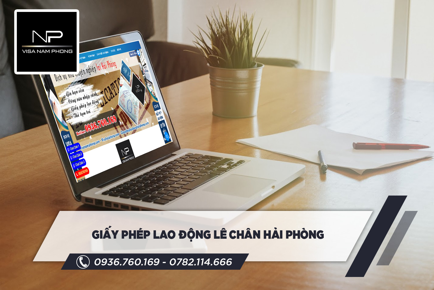 gi y phep lao d ng le chan h i phong