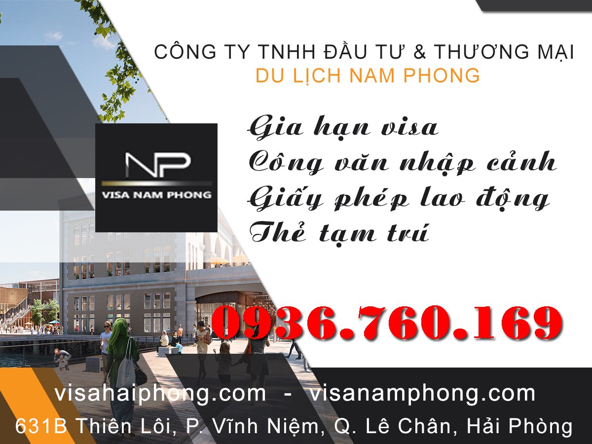 Visa Nam Phong - Visa tại Hải Phòng chuyên nghiệp