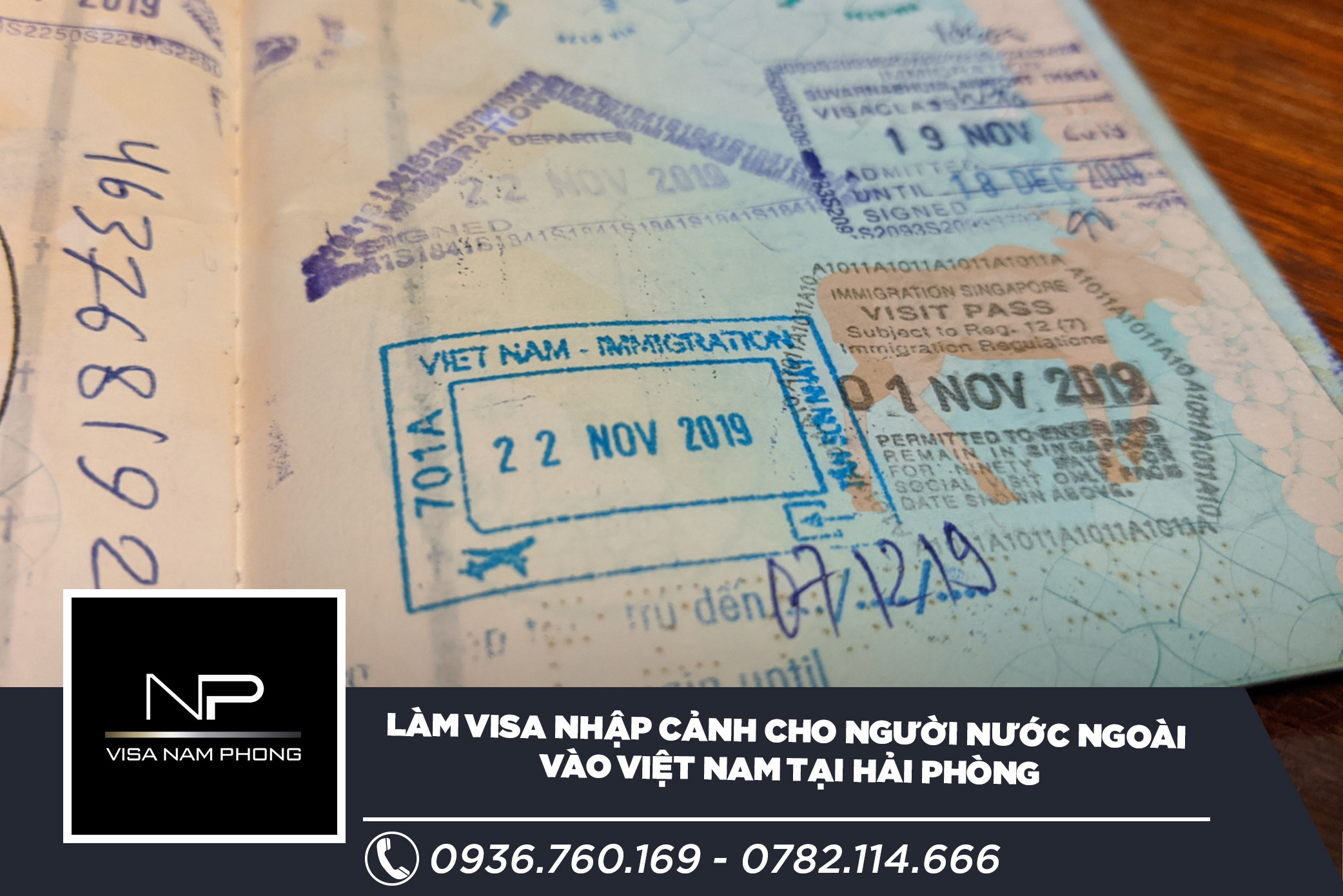 Làm visa nhập cảnh cho người nước ngoài vào Việt Nam tại Hải Phòng