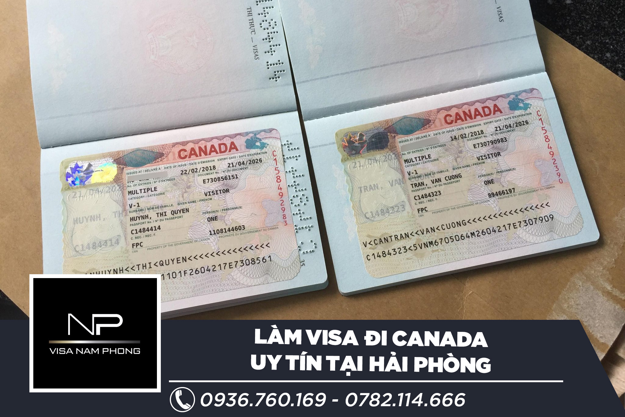 Làm visa đi Canada uy tín tại Hải Phòng