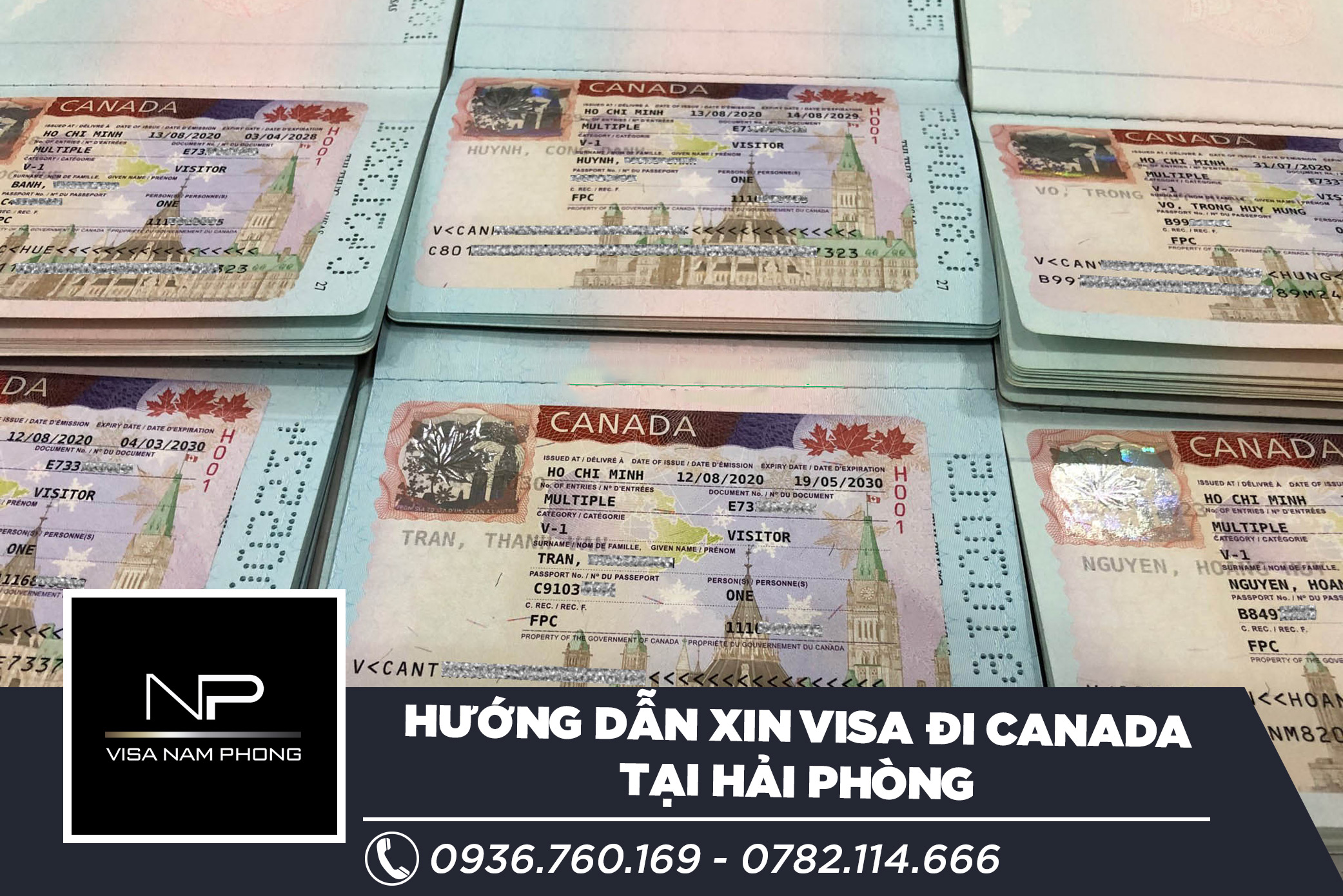 Hướng dẫn xin visa đi Canada tại Hải Phòng