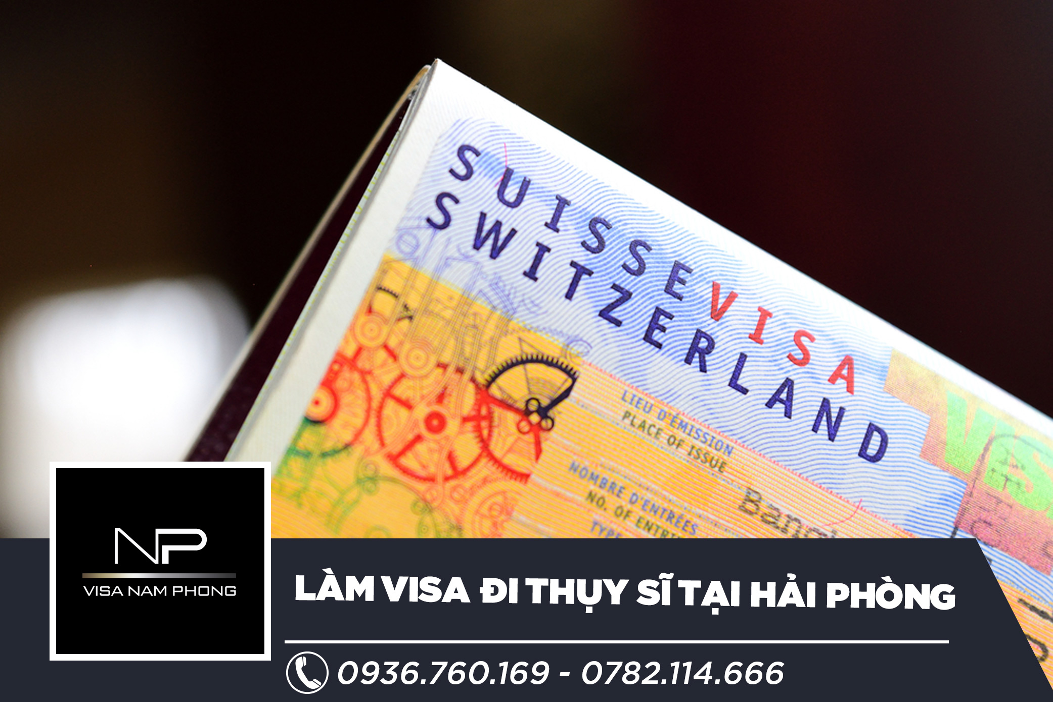 Làm visa đi Thụy Sĩ tại Hải Phòng