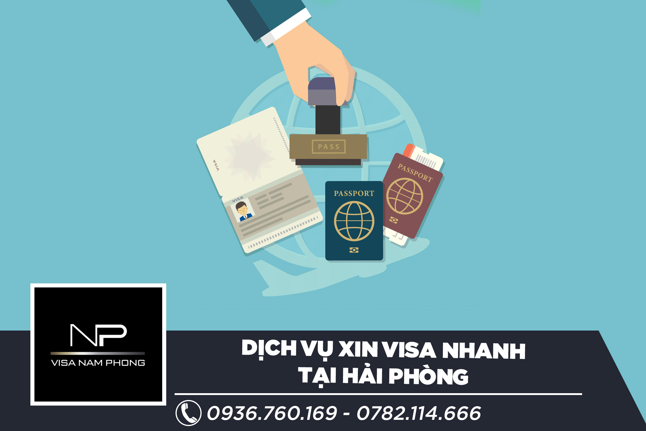 Dịch vụ xin visa nhanh tại Hải Phòng