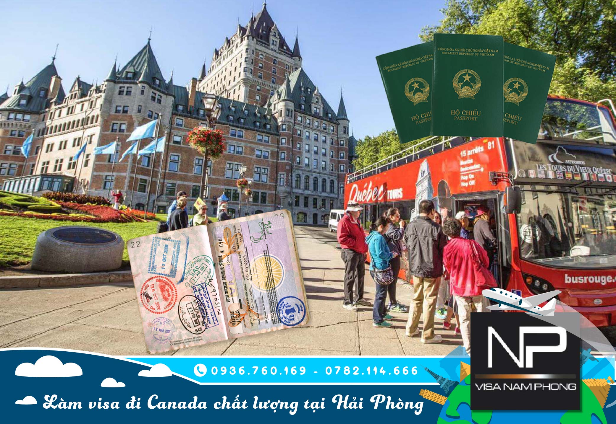 Làm visa đi Canada chất lượng tại Hải Phòng
