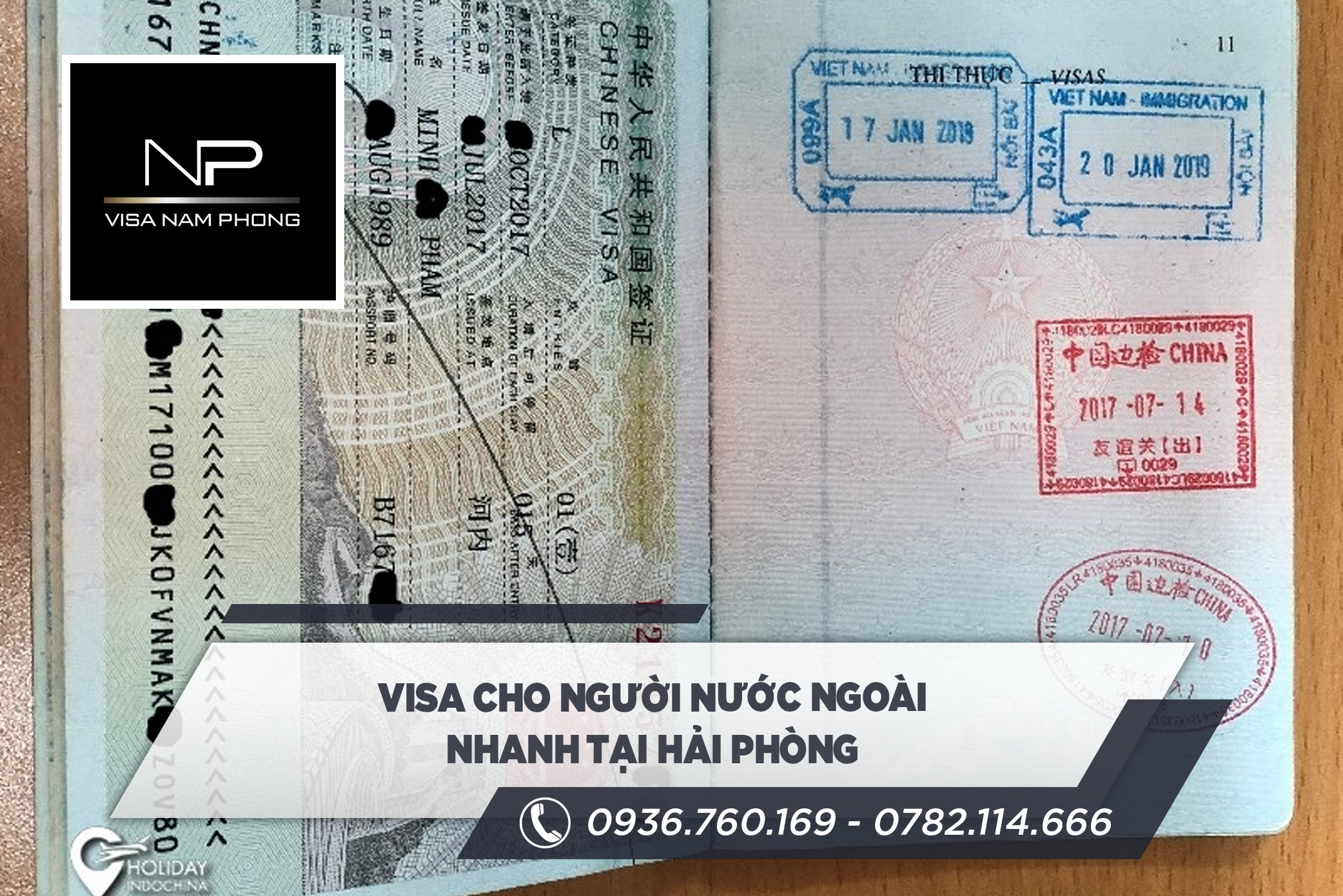visa cho người nước ngoài nhanh tại hải phòng