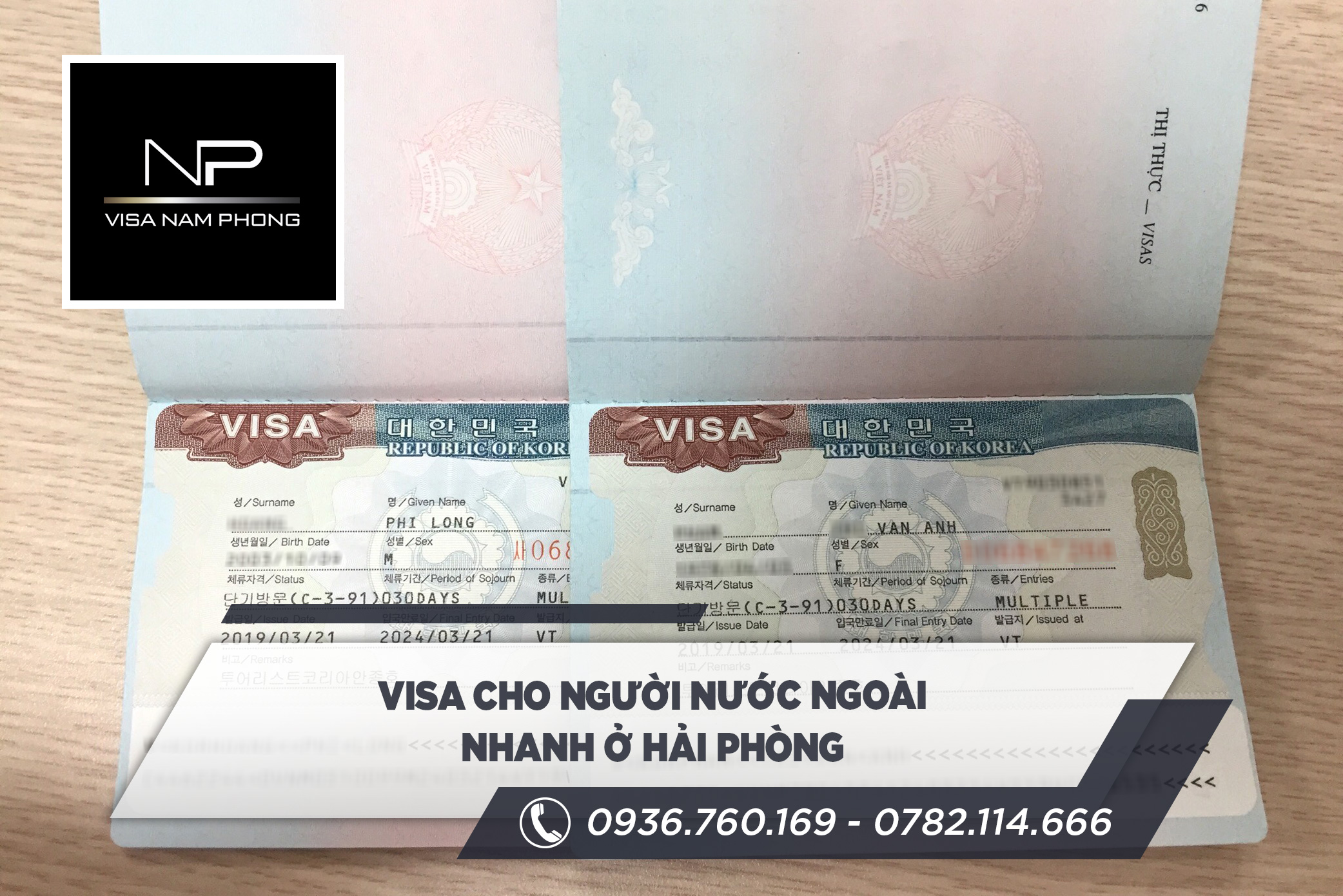 visa cho người nước ngoài nhanh ở hải phòng
