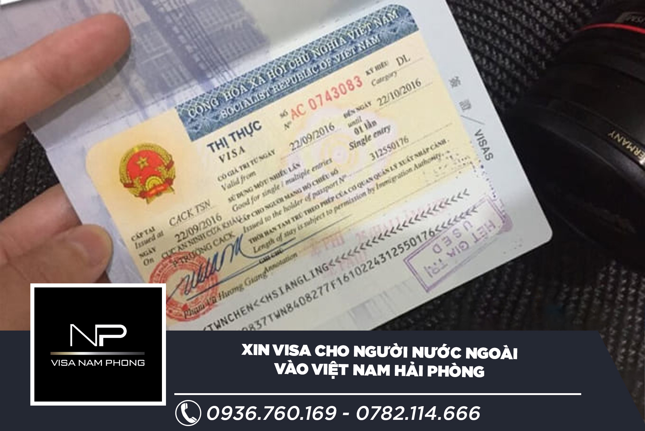 Xin visa cho người nước ngoài vào Việt Nam Hải Phòng